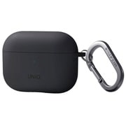AirPods Pro 2用 NEXO ハイブリッドシリコンケース スポーツイヤーフック付き グレー UNIQ-AIRPODSPRO2-NEXOGRY