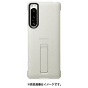 Xperia 5 lV Style Cover with Stand Ecru White XQZ-CBCQ/CJPCX