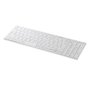 Bluetooth コンパクトキーボード パンタグラフ式 ホワイト BSKBB320WH