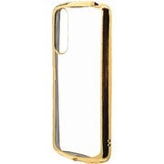 Xperia 5 IV用 ケース カバー VANILLA PACK TPUケース メタルフレーム 2.7mm curve ゴールド 7328XP54TP