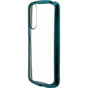 Xperia 5 IV用 ケース カバー VANILLA PACK TPUケース メタルフレーム 2.7mm curve グリーン 7329XP54TP