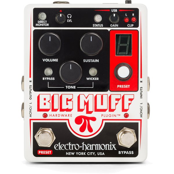 ELECTRO HARMONIX エレクトロハーモニックスビッグマフ ハードウェアプラグイン BIG MUFF PI HARDWARE PLUG INΩ