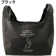 PETER RABBIT(ピーターラビット) くり手型 お弁当サイズ対応 コンパクト収納エコバッグ 0612-03 ブラック