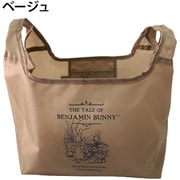 PETER RABBIT(ピーターラビット) くり手型 お弁当サイズ対応 コンパクト収納エコバッグ 0612-04 ベージュ