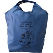 0613-01 ブルー [PETER RABBIT（ピーターラビット） くり手型 Sサイズ コンパクト収納エコバッグ]