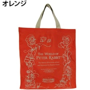 PETER RABBIT(ピーターラビット) ショッピングトートバッグ(A4対応) 角型 0647-00 オレンジ