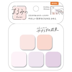 キャラクターグッズ FS-098 まるみの ふせん プチ やすらぎの花束