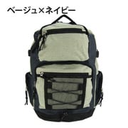 3386-00 [EXPEND 【エクスペンド】 バンジーコード付リュック ベージュ×ネイビー]