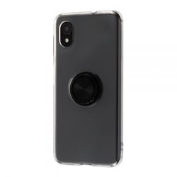 Galaxy A23 ソフト リング付/ブラック IN-GA23TC30/BM