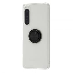 IN-RXP5M4TC30/BM [Xperia 5IV ソフト リング付/ブラック]