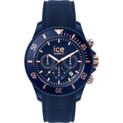 ICE chrono ダークブルー ローズゴールド ラージ CH 正規品 1年保証 020621