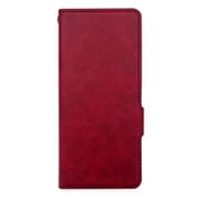 AC-XP54 PB RD [Xperia 5IV専用 高品質PUレザー手帳型ケース レッド]