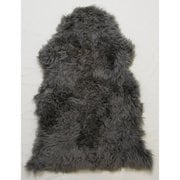 mouton rug for chair #charcoal grey