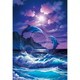 光るパズル MARINE ART アンソニー・キャセイ ジャンピング ドルフィンズ [ジグソーパズル 300ピース]