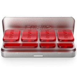 7Pods（Small×6/Large×1） with Premium Travel Case ドラム用 ジェル式 ダンバージェル ジェルミュート EQPODS / Drum Damper Gels