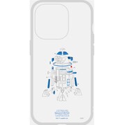 STW-168C [IIIIfit clearケース（イーフィット クリアケース） iPhone 14 Pro/13 Pro用 STAR WARS R2-D2]
