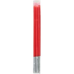 キャンドル パーティーキャンドル 12cmミニスリムシルバー巻きパステル レッド
