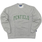 Penfield カレッジロゴ ワッペントレーナー H.GRAY Mサイズ 20264020