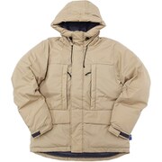20266005 [Penfield ラウンドテール ボリュームフード中綿ジャケット 防汚 撥水 BEIGE XLサイズ]