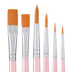 ヨドバシ.com - ホルベイン holbein ホルベイン 水彩 アクリル用筆 6本 