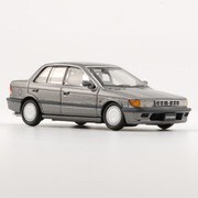 64B0176 1/64 三菱 ランサー GTI 1988 シルバー RHD [ダイキャストミニカー]