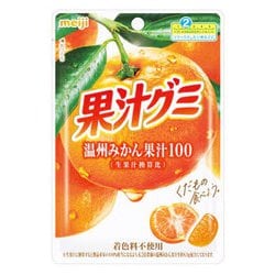 明治 果汁グミ 温州みかん 54g