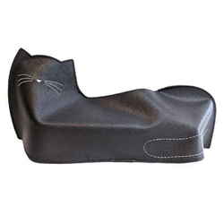 ティッシュケース 猫 Coutume ブラック H21-0008