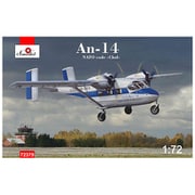 AM72379 1/72 アントノフ An-14 プチョルカ双発輸送機 アエロフロート2 [組立式プラスチックモデル]