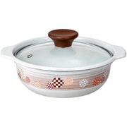 季節鍋 18cm IH対応 ホーロー味わい鍋 花鼓 HA-HT18