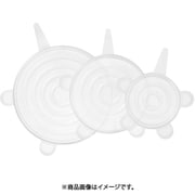 RE-7359 [繰り返し使える 丸型 シリコーン ラップ M 3枚入 ラクーニ]