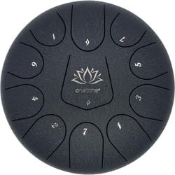 タングドラム 10インチ/11キー/Dメジャー・スケール/楽譜集付き ネイビー OTTG-10/NV