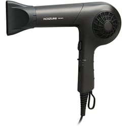 ヘアドライヤー マイナスイオンヘアドライヤー 2段階風量調節 冷風機能付き 着脱式フィルター搭載 ダークグレー KHD-9441/H