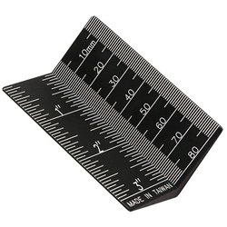 1939858 [stax tools ドリルストップ測定ゲージ （インチ/ミリ兼用） 定規 スコヤ]