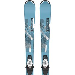 SALOMONスキー板100と110 MARKERビンディング 子供用 靴 中古