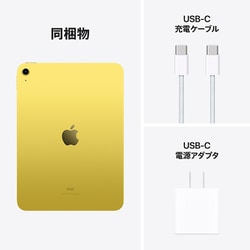 ヨドバシ.com - アップル Apple iPad（第10世代） 10.9インチ Wi-Fiモデル 256GB イエロー MPQA3J/A  通販【全品無料配達】