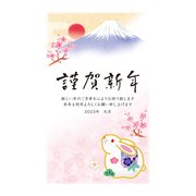 2023 年賀はがき 富士山 3P NO.5 FU05