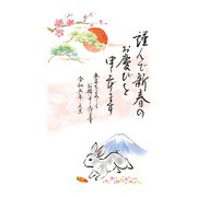 2023 年賀はがき 富士山 3P NO.11 FU11
