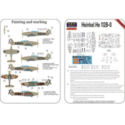 プラモデル　1/48 ハインケル He112B-0 スペイン上空 [LFMPE4807] 1/48 ハインケル He112B-0 「スペイン上空」【LFM PE4807