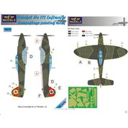 M48104 1/48 He112 「ルフトバッフェ」 迷彩塗装マスクシール （LFモデル用） [プラモデル用品]