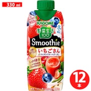 野菜生活100Smoothie いちごさん＆ワイルドブルーベリーMix 330ml×12本入 [野菜ジュース]