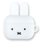 ミッフィー AirPods Pro(第2世代/第1世代)用 シリコンケース フェイス MF-367WH