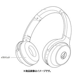 ATH-WS330BT BL 交換用イヤパッド 左右1セット HP-WS330BT BL