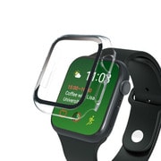 TR-AW2240-GLPC-CCCL [Apple Watch 40mm/SE/6/5/4 高透明 ガラス一体型PCケース クリア]