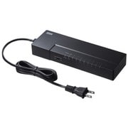 ギガビット対応 タップ型スイッチングハブ 8ポート マグネット付 LAN-GIGAT803BK
