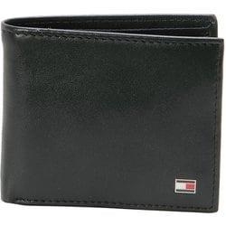 新品 トミーヒルフィガー 二つ折り財布 25X001 ブラック