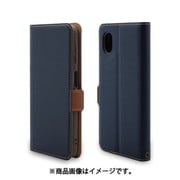 Galaxy A23 5G用 手帳型ケース 薄型 スタンド機能 サイドマグネット NV×BR 7300GA23BO