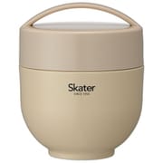 LDNC6AG くすみグレー 抗菌カフェ丼保温保冷ランチジャー 総容量540ml [キャラクターグッズ]