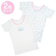 サンリオキャラクターズ キッズ半袖肌着 2枚セット 130cm シナモロール / 星 [キャラクターグッズ]