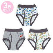 サンリオキャラクターズ キッズブリーフ 3枚セット 110cm ザ・ラナバウツ / くるま [キャラクターグッズ]