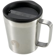 コップ マグカップ マグ ヌードルインマグ ダブルステンレス 真空断熱 保温 保冷 450ml シルバー UE-3566